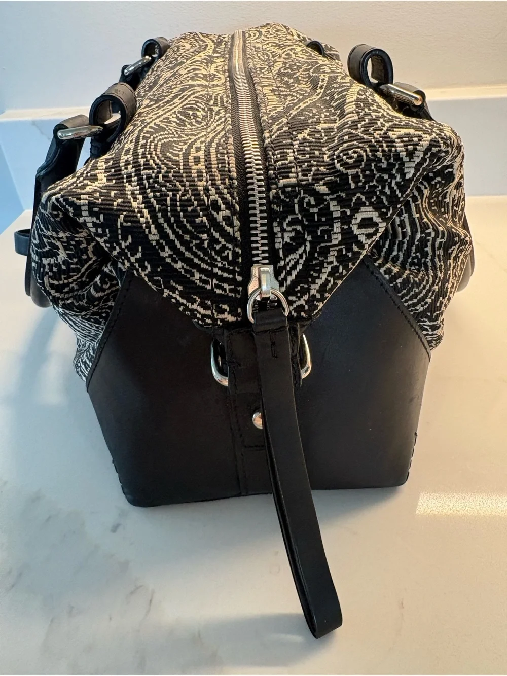 Tumi Paisley Satchel Handbag
